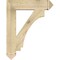 Ekena Millwork Imperial Arts & Crafts Rough Sawn Bracket, Douglas Fir, 6"W x 30"D x 38"H BKT06X30X38IMP03RDF - alternate 4